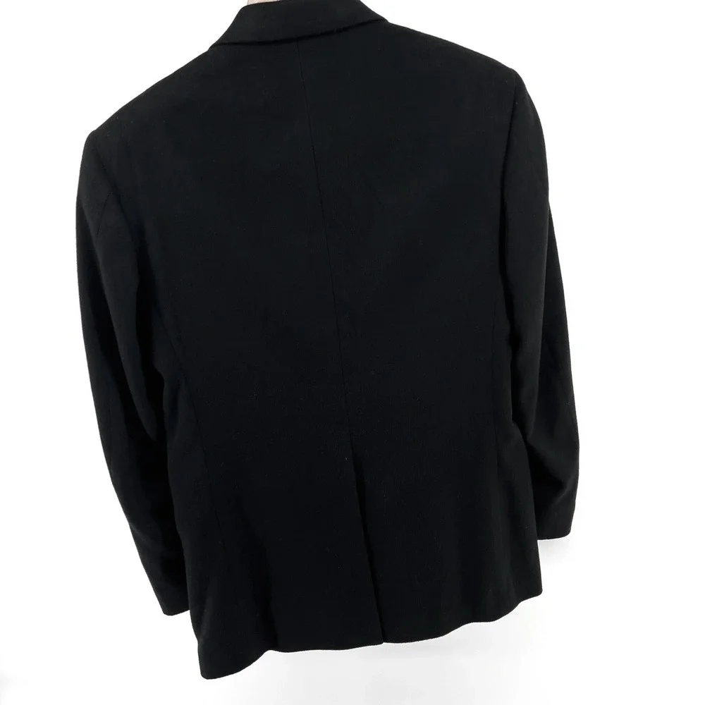Amherst & Brock‎ Made in USA Black Camelhair Blazer Today's Man 38R